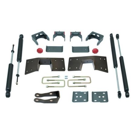 MAXTRAC SUSPENSION 5IN FLIP KIT, C-NOTCH, ANGLE CORRECTOR, (4)  MAXTRAC SHOCKS 200950